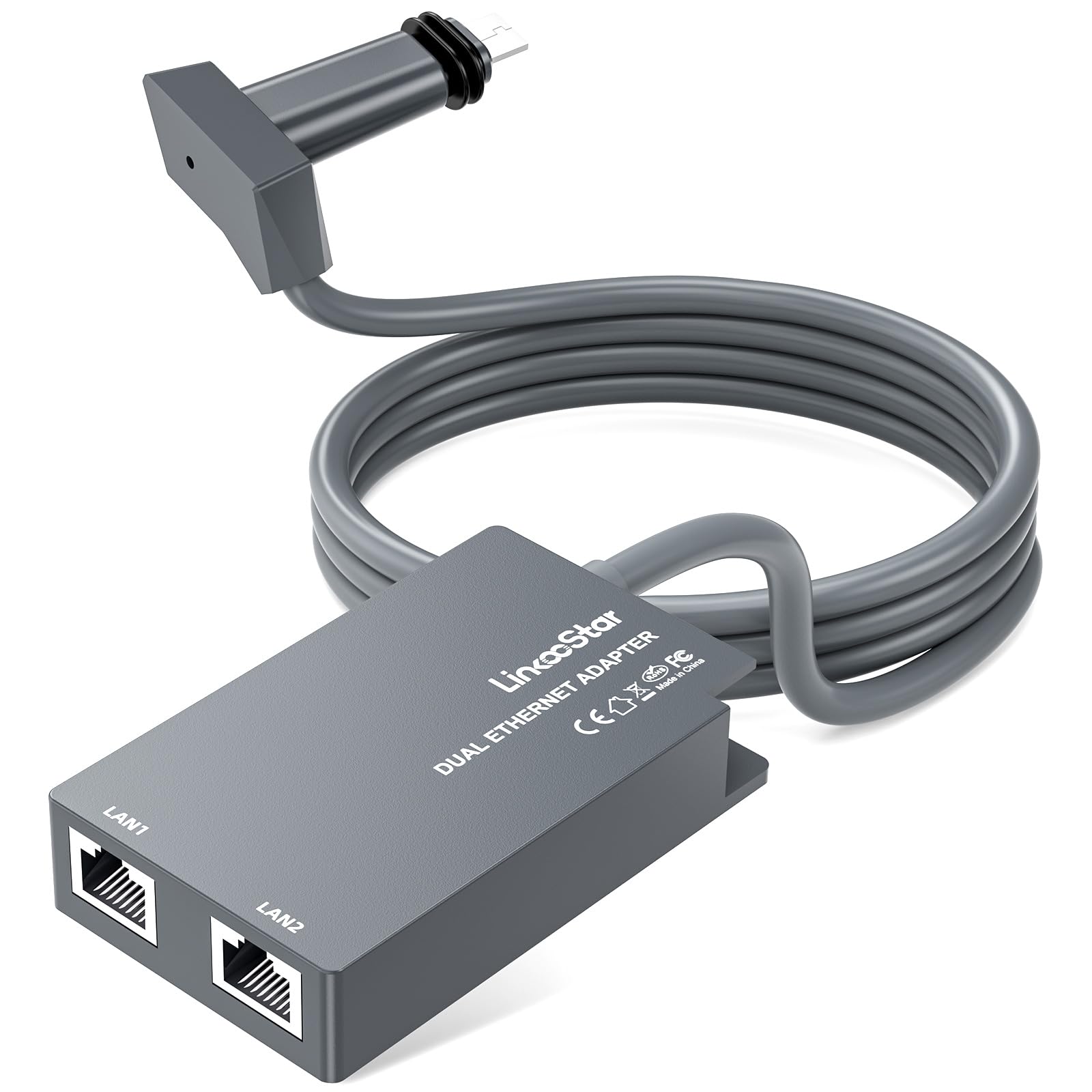 Amazon.com: Frafode Starlink Ethernet Adapter 2 Ports for